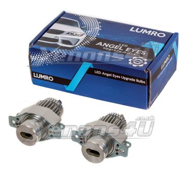 LUMRO BMW E90 E91 LCI Facelift H10W Angel Eyes 20W CREE LED Bulbs