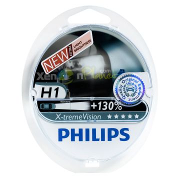 Philips H1 X-treme Vision Headlight Bulbs