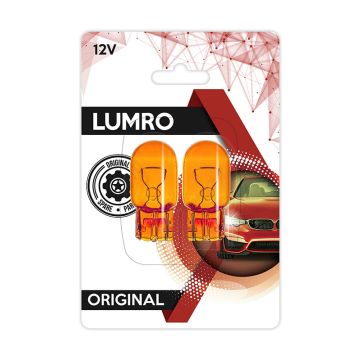 LUMRO Original WY21W 585 WX3X16D Turn Signal Indicator Bulbs