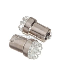 BAU15S PY21W 581 9 LED Amber Light Bulbs