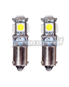 BAX9S H6W 5 5050 SMD Canbus LED Bulbs