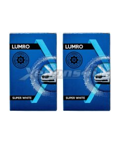 LUMRO HIR1 9011 Super White Xenon Effect Headlight Bulbs 65W