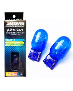 Maruta MTEC W21W 582 7440 Super White Xenon Effect Sidelight DRL Bulbs