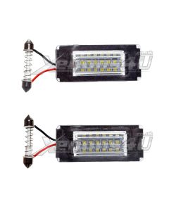Mini Cooper R57 R58 R59 51132756227 002280 LED Number Plate Lights