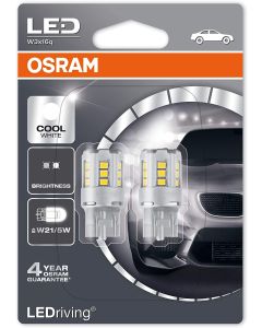 Osram W21/5W 7443 580 W3x16q LEDriving Cool White LED bulbs