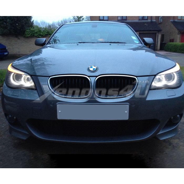 LUMRO BMW E60 E61 Facelift LCI H10W Angel Eyes 20W CREE LED Upgrade Bulbs