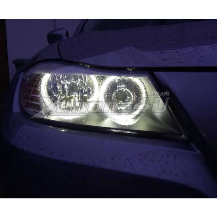 LUMRO BMW E90 E91 LCI Facelift H10W Angel Eyes 20W CREE LED Bulbs