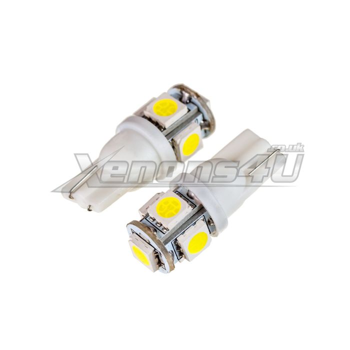 W5W T10 501 5 5050 SMD LED Bulbs