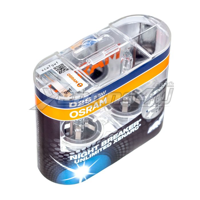 Osram D2S Night Breaker Unlimited Xenarc Xenon HID Bulbs