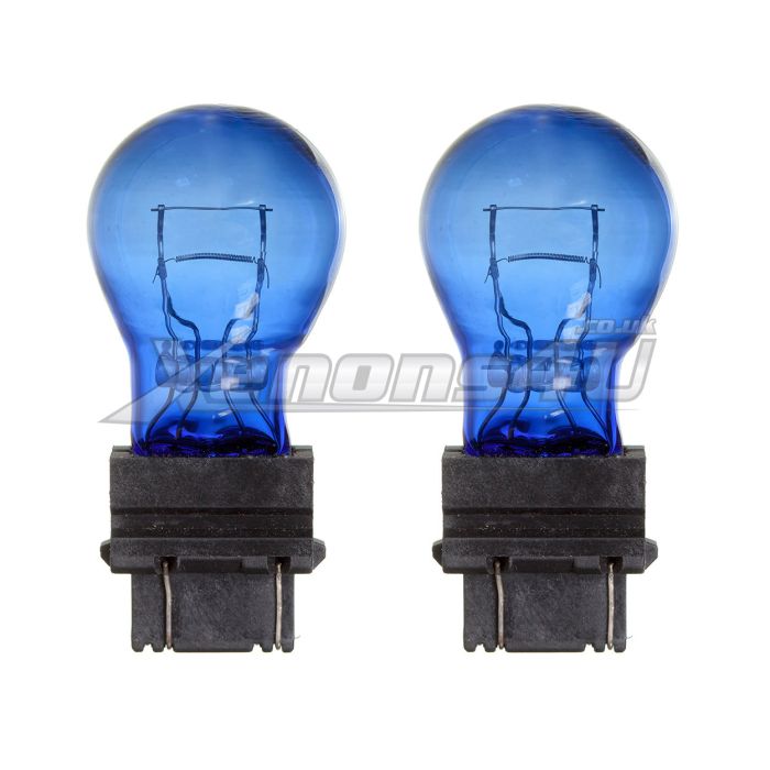 Lumro 3157 P27/7W Super White DRL Bulbs