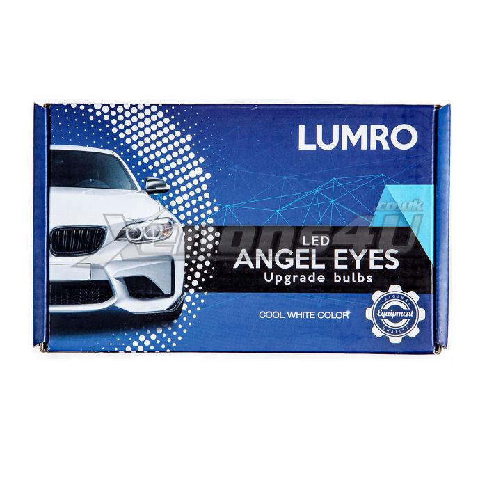 LUMRO BMW H8 Angel Eyes 40W CREE LED Upgrade Bulbs