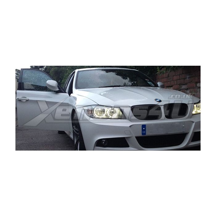 LUMRO BMW E90 E91 LCI Facelift H10W Angel Eyes 20W CREE LED Bulbs