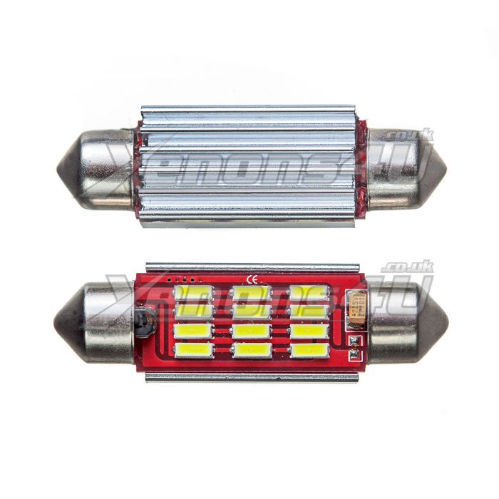 42mm C10W 12 SMD 4014 LED Interior Light Canbus 265 Festoon Bulbs