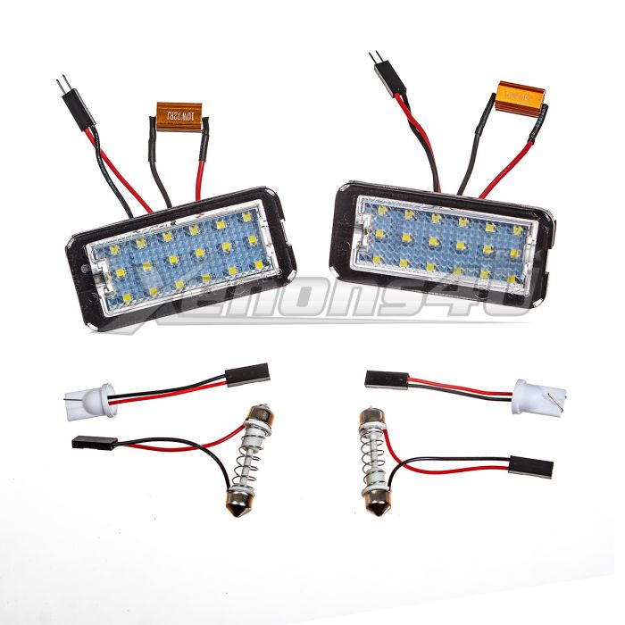 Fiat 500 500C 51800482 LED Number Plate Lights
