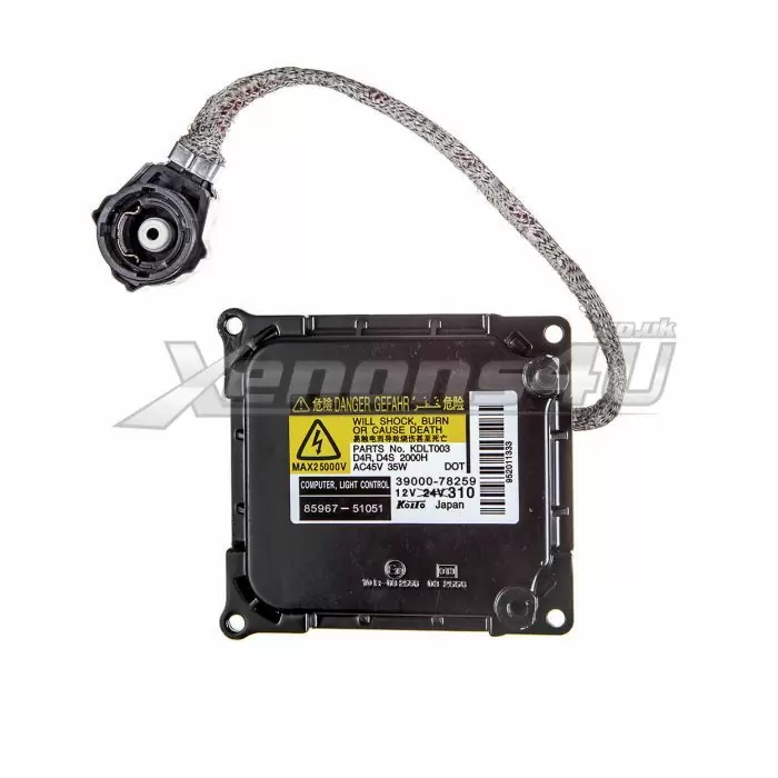 Single - 1 PCS - 2 Year Warranty D4S/D4R XtremeVision OEM Replacement Ballast Compatible with DENSO DDLT003 Xenon HID Ballast 
