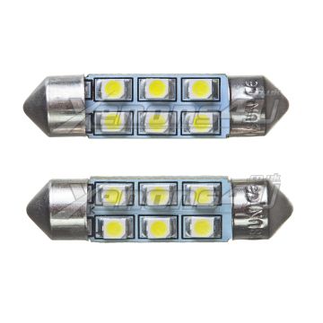 36mm 6 SMD LED Festoon Bulbs