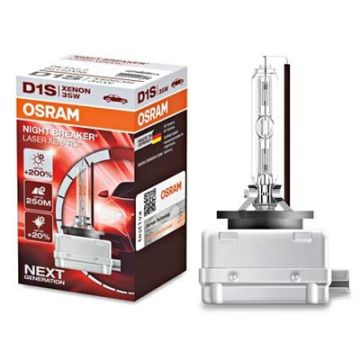 Osram D1S 66140XNL 35W Night Breaker Laser Xenarc Xenon HID bulb
