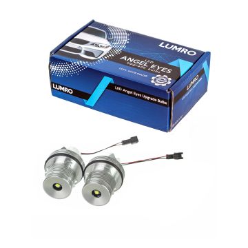 LUMRO BMW Angel Eyes 20W CREE LED Upgrade Bulbs