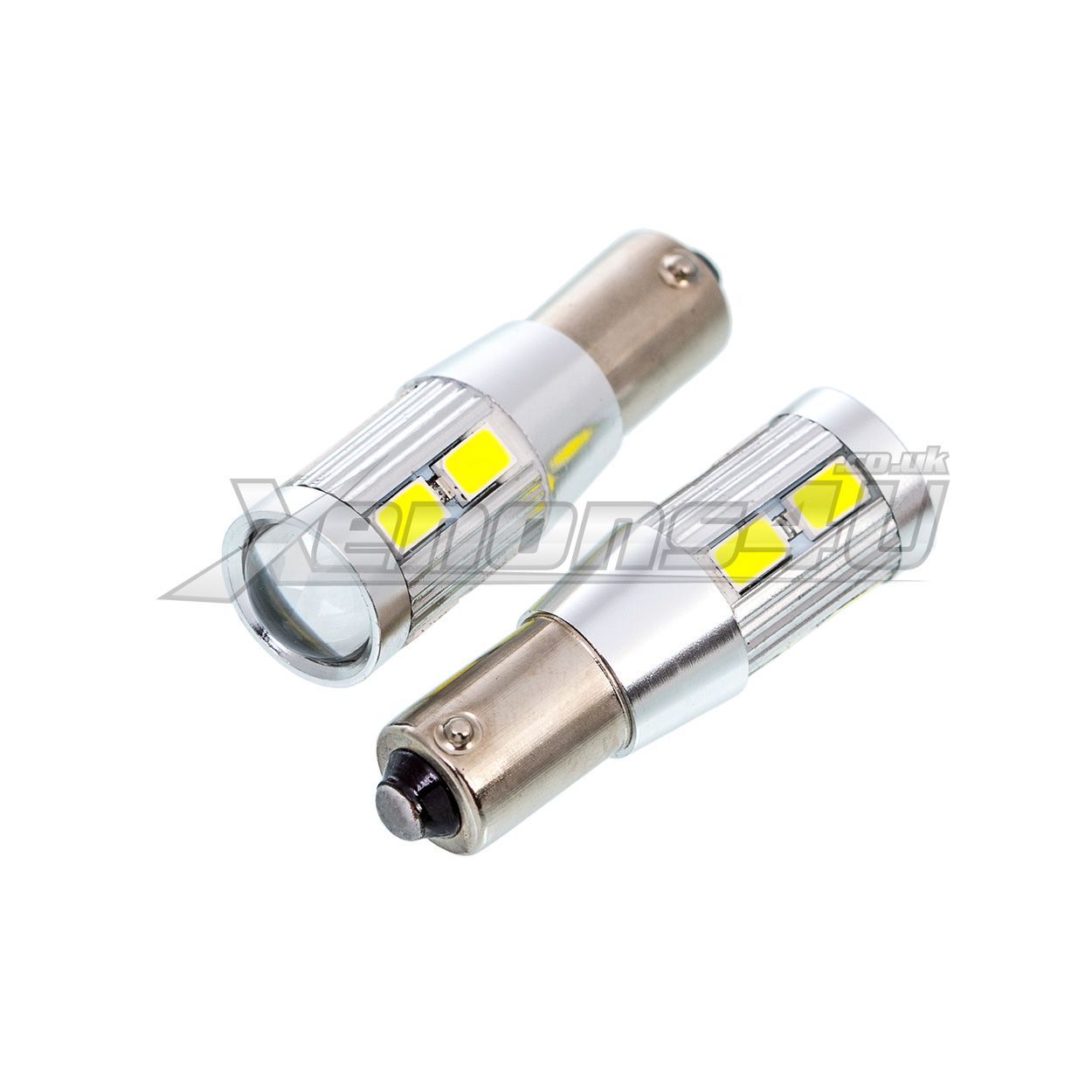 Ampoule LED BAX9S H6W Veilleuse 4 leds Canbus Blanc Xenon 6000K