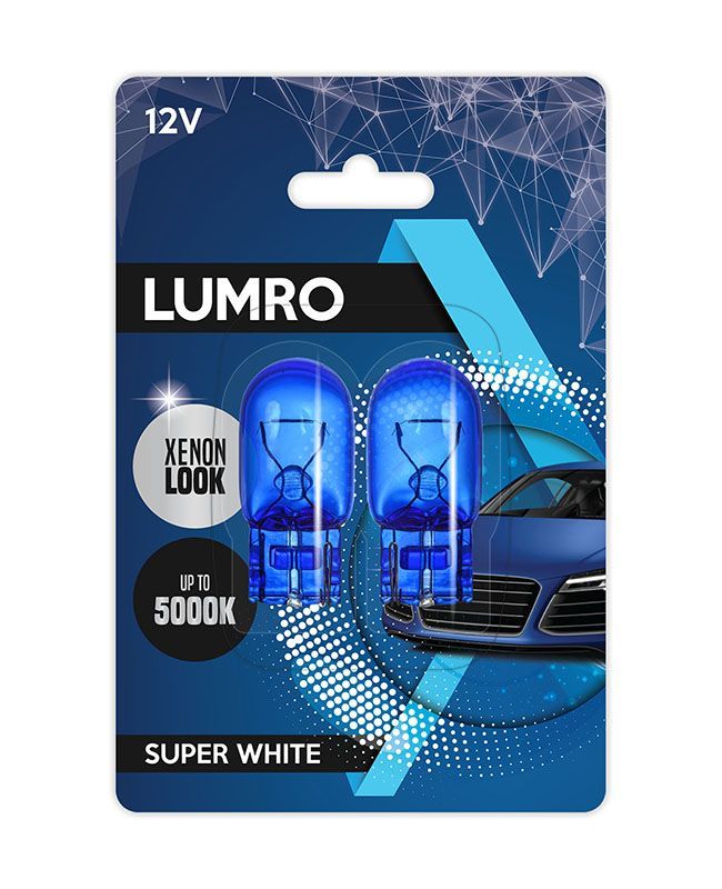 LUMRO W21W 7440 582 Sidelight Bulbs