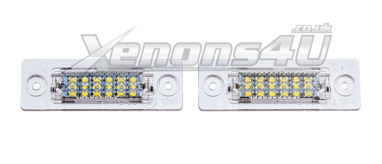 Vw caddy shop number plate light