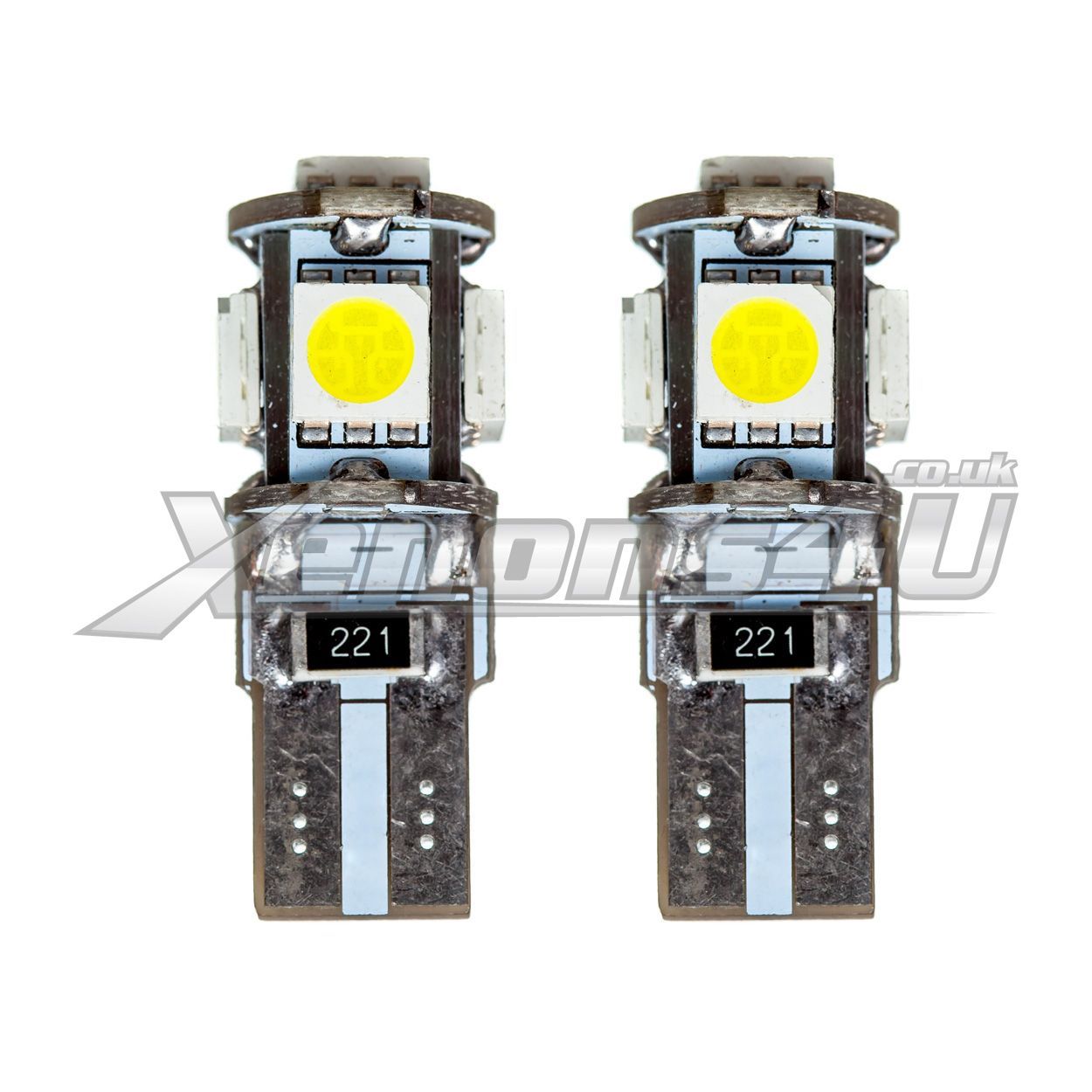 501 T10 LED Canbus Capless Wedge Bulb Sidelight Number Plate