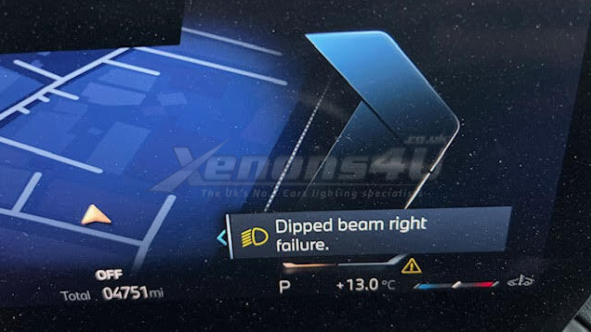 How To Reset The “Dipped Beam Left Failure” Warning Message in Your BMW 1 Series F70/ 2 Series F74