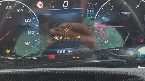 Noticing Left/Right Low Beam Malfunction On Your Mercedes-Benz A Class W177 V177? Here’s What To Do