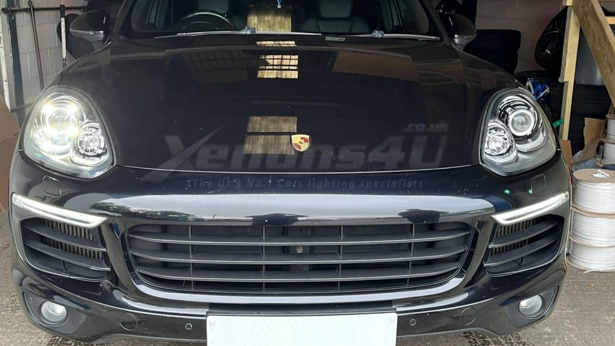Porsche Cayenne 92A Facelift DRL Daytime Running Lights malfunction