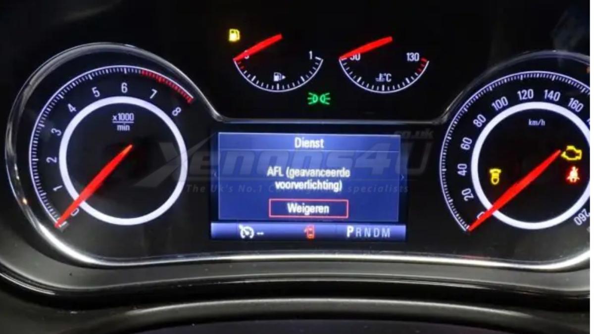 How to Fix Malfunctioning Daytime Running Lights DRL on Vauxhall/Opel Insignia A G09 Facelift Car