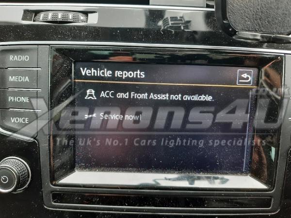 Volkswagen VW ACC and Front Assist Are Not Available Error Message Explained