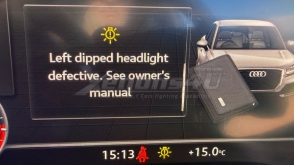 How to Solve The “Left/Right Dipped Headlight Defective” Malfunction on Your Audi Q2 SQ2 GA Pre-Facelift