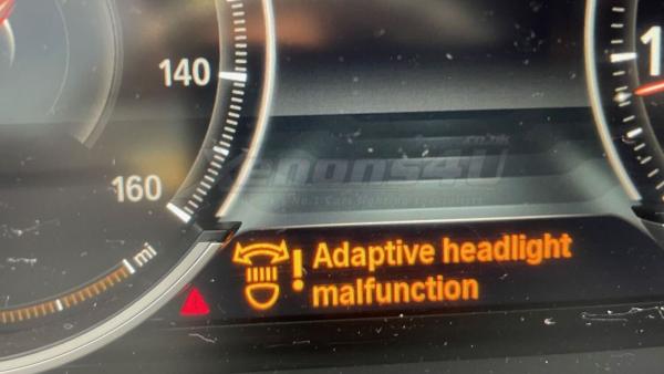 BMW 5 Series F10 F11 LCI Facelift Adaptive Headlight Malfunction Warning Explained