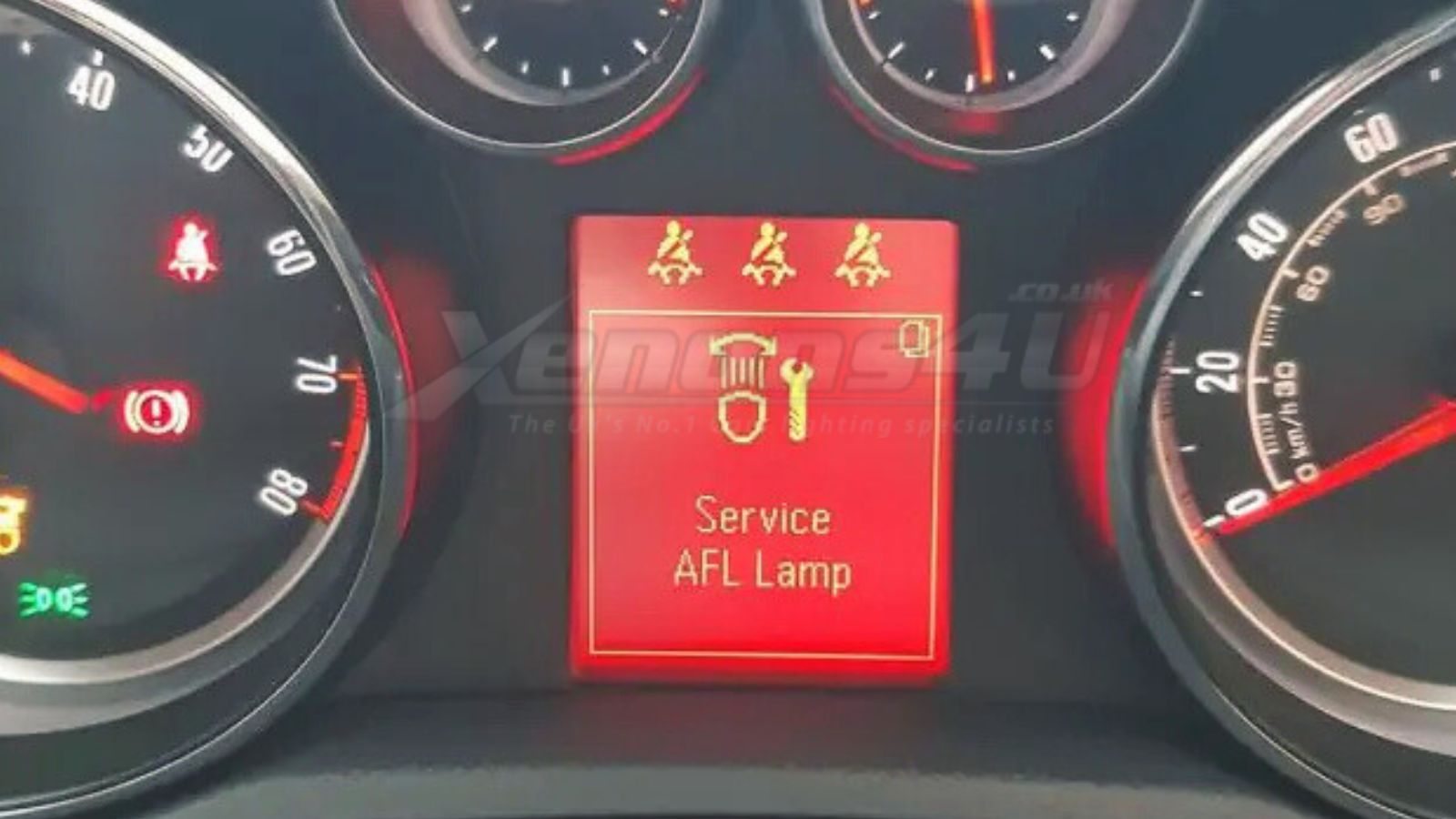 Service AFL Lamp Warning Message